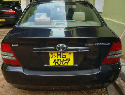 Corolla 121 for sale at colombo