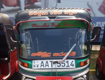 Bajaj 4 Stroke Three-wheeler for sale at Negombo