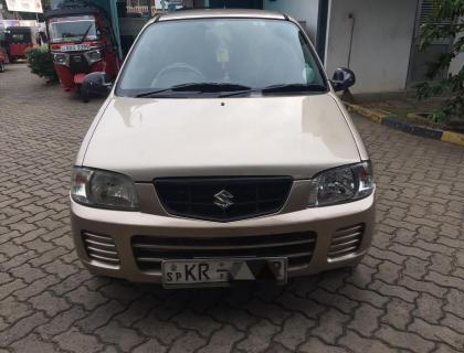 Suzuki Alto car for sale at Riyasakwala Galle