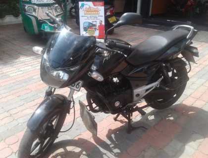 BAJAJ-PULSAR 150 UG4.5-150CC,4S,MIDNIGHT BLACK FOR SALE @ JAFFNA