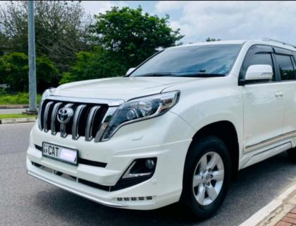 Toyota Land Cruiser Prado 150 TX for sale at Riyasakwala Battaramulla