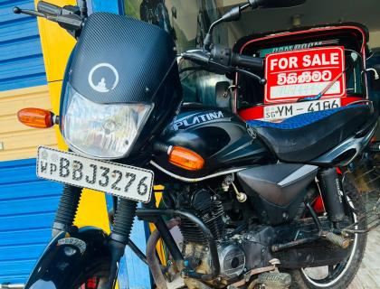 Bajaj Platina for sale at Riyasakwala Kegalle