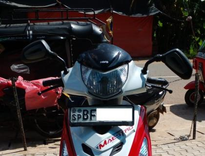 HERO-MAESTRO EDGE SCOOTER AT RIYASAKWALA GALLE